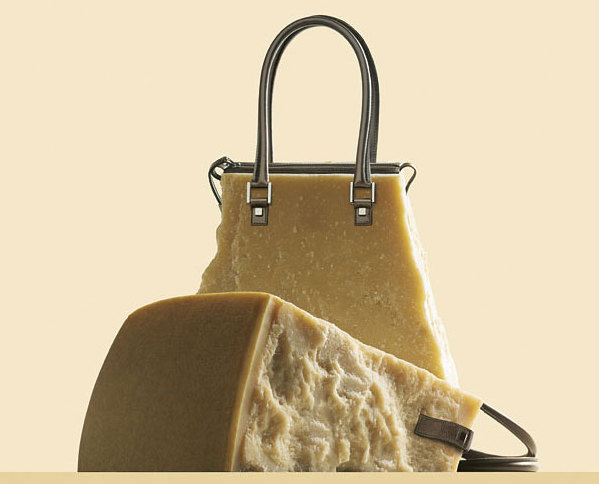 Смелая сумка в виде сыра