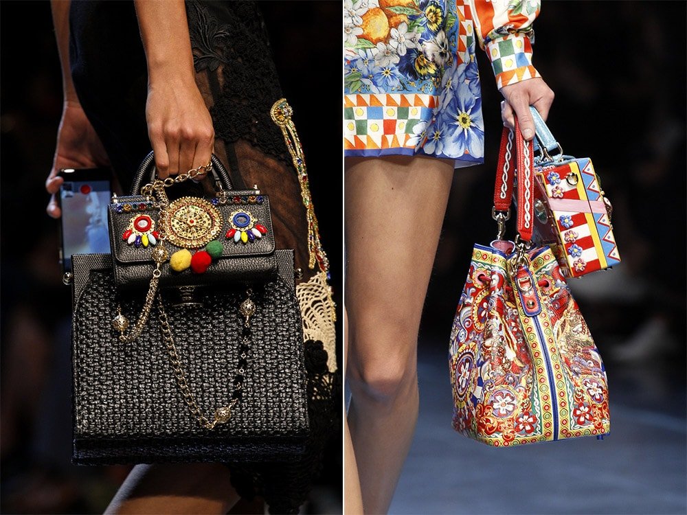 Модно носить две сумки одновременно 2016