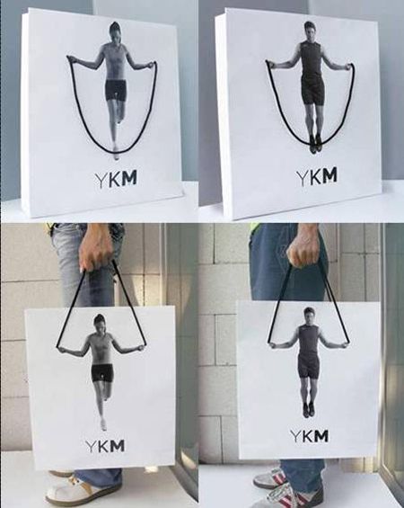Креативная реклама на сумках и пакетах (41 фото + текст)