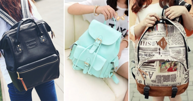 Сумка-рюкзак – самые модные и практичные модели на все случаи жизни