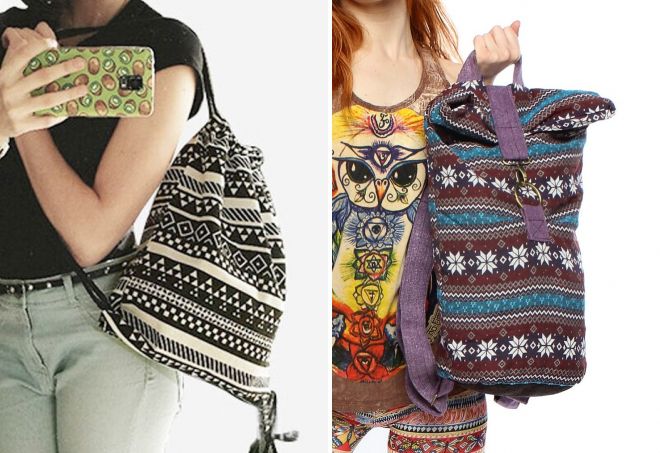 молодежные женские сумки рюкзаки