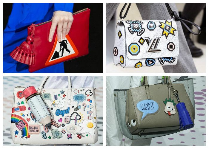 Модные сумки 2016: стильные аппликации