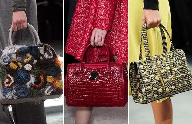 Fall/ Winter 2014-2015 Handbag Trends: Satchel Bags #bags #bagtrends #trends
