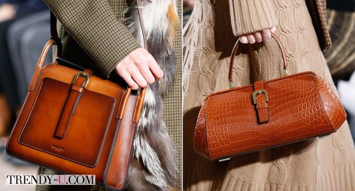 Кожаные сумки от бренда Michale Kors для осени и зимы 2015