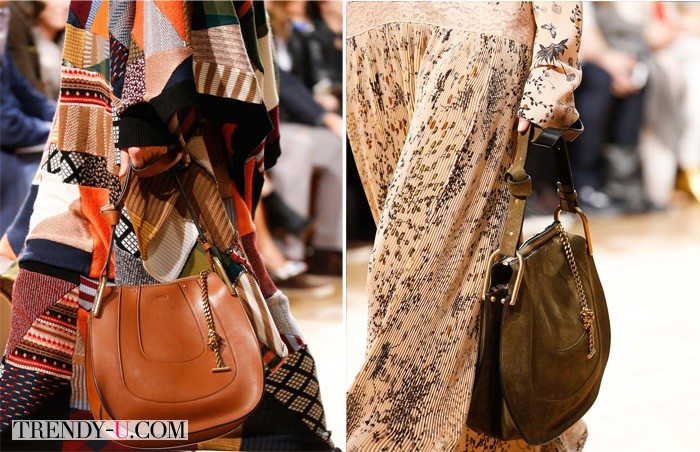 Saddle bags by Chloé FW 2015